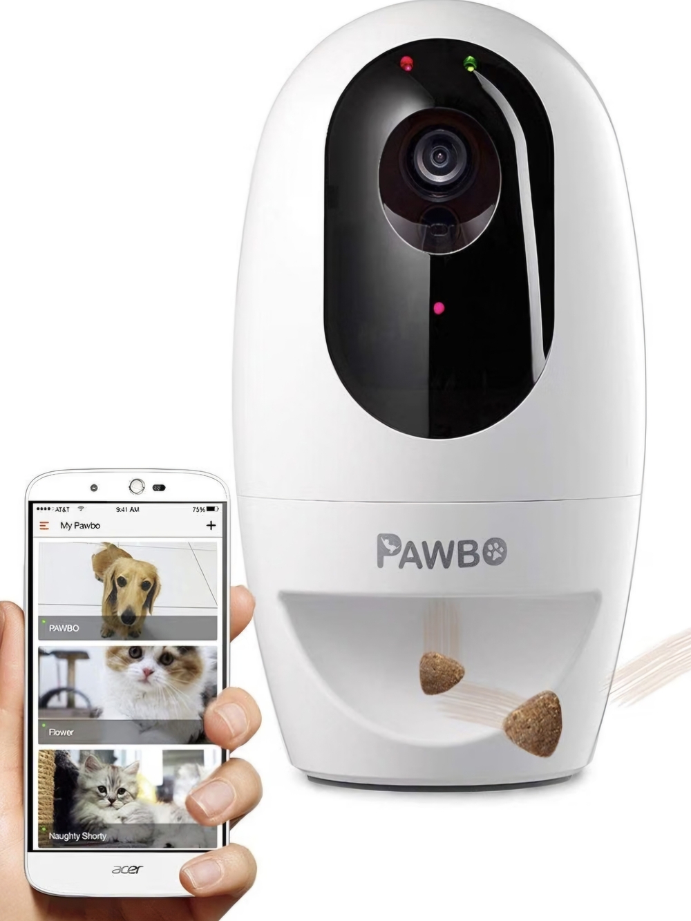 Pawbo Interactive Pet Camera Treat Dispenser